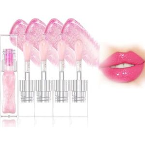 Sent Dream Lip Oil, Sent Dream Lip Stain, Conversion Lip Oil, Color Changing Lip Oil, Sentdream Magic Color Changing Lip Oil, Boss up Color Changing Lip Oil (4PCS)