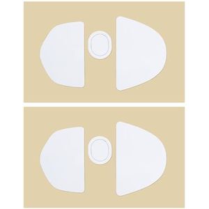 eMagTech 2 Sets Muisschaatsen Muisglijders Muis Voeten Skates Compatibel met Logitech G303 Lijkwade Editie Gaming Muis Voeten Vervanging Wit
