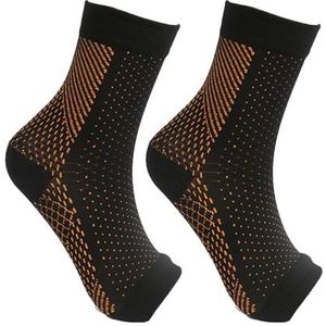 Neuropathie Compressiekousen - Toeless compressiekousen voor reizen, ademend,Comfortabele enkelsokken, reliëf atletische sokken voor boog- en hielverlichting, spieren, voeten Zankie