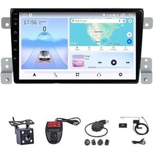 Android 13 Multimedia Speler Auto Radio GPS Navigatie Draadloze Carplay Auto Plug En Play Voor Suzuki Grand Vitara 3 2005-2015(4G+WIFI 4G+64G)