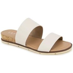 Esprit Dansel platte sandalen voor dames, crème-wit, 41 EU