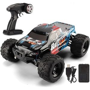 1:16 afstandsbediening auto voor kinderen volwassenen, 30 km/u hoge snelheid Monster Trucks 4x4 off-road hobby snelle RC auto, 2,4 GHz 4WD all-terrain elektrisch voertuig, cadeaus