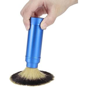 Scheerborstel, Mannen Draagbare Baard Borstel Nat Scheren Handgemaakte Dassenhaar Scheren Borstel Reizen Gezichtsreiniging Schuimende Scheerborstel Grooming Tool