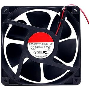 LMNCBVYA EEC0382B1-000C-F99 DC24V 9.20W 2-Wire 120x120x38mm Inverter Cooling Fan for Laptop - Air Cooling Solution
