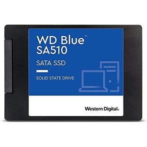 WD Blue 1TB interne SSD harde schijf SATA 6 Gbit/s 2,5 inch (7mm) Geoptimaliseerd voor multitasking en resource-intensieve toepassingen. WDS100T1B0A