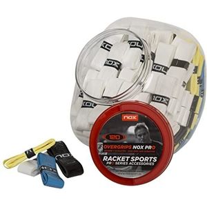 Padel-overgrips - Wit - Professionele Kwaliteit - 120 Stuks