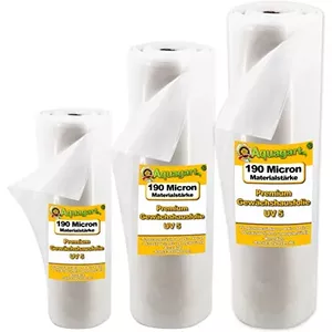 MAILEKT Broeikas Folie – Transparant Polyethyleen 3x6 Meter – Scheurbestendig & Weerbestendig – Voor Tomatenhuis & Moestuin