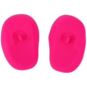2Pcs Waterdichte Siliconen Oor Covers Voor Haar Wassen Bescherm Uw Oren Van Waterschade Waterdichte Oor Caps
