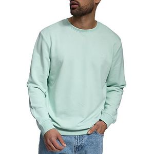 Indicode - Holt Sweatshirt - Quiet Wave - Heren Trui met Ribboorden