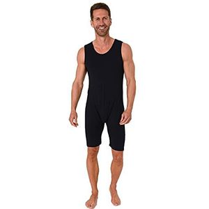 Normann Care Verzorging bodysuit zonder mouwen, uniseks, korte verzorgingsoverall zonder mouwen - met ritssluiting op de broekspijpen, wit, M