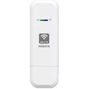 HOSAYA 4G SIM-kaart WiFi Modem Draagbare USB 4G Router met SIM-kaartsleuf Hoge Snelheid Draagbare Reizen Hotspot Mini Router Ontgrendeld 4G dongle