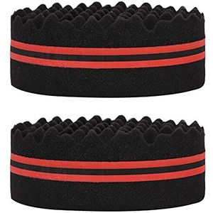 Haarkrulspons, Milieubescherming Spons Haarborstel 2 Stuks voor Reizen voor Thuis voor Schoonheidssalon