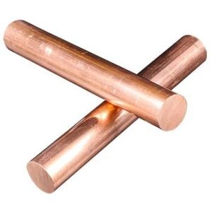 koperen staf 2 stuks C5191 Bronzen Staaf Dia 1.5mm 10mm Tin fosforbrons Staaf Fosfor for Industriële Onderdelen 500mm DIY(1.5MM)