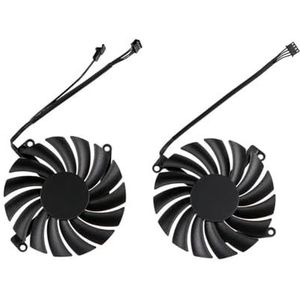 85MM CF-12910S koelventilator voor INNO3D RTX 3050 3060 Ti 3070 3080 TWIN X2 OC videokaartkoeling(Black B-Fan)