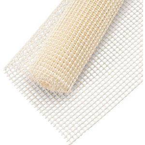 Upgrade4cars Anti-slip mat voor tapijt, keuken, laden, camping, auto enz. 150 x 80 cm | antislip onderlaag universeel wit | tapijtonderlegger antislip en op maat te snijden | glijbescherming mat