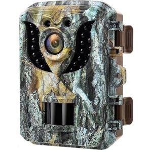 Mini Jacht Trail Camera 16MP 1080P HD Infrarood Nachtzicht Waterdicht Buiten Bewegingsgeactiveerd Wildlife Scouting Fotovallen Hoge Resolutie