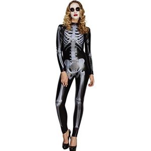 Fever Miss Whiplash Skeleton Costume (S)