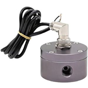 Stroommeter, Aluminium ovaal tandwiel oliestroommetersensor G1/4 G3/8 G1/2 G3/4 G1 Hall-effect brandstof-dieselpomp met schroefdraad(G1-4)