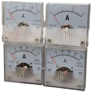 DC 91C4-V Naaldvoltmeter, 3A-450V, mechanische analoge plaat, 1 stuk (5V)