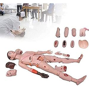 170 CM Patiëntenzorg Simulator Multifunctionele Verpleging Oefenpop Medische Anatomische Training Menselijk Model Met Vitale Organen