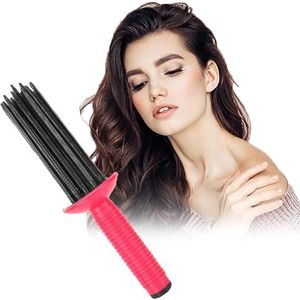 Krultang, kam voor krullend haar, anti-slip krulspelden, gereedschap, professionele kapperskam, krultang voor droge en natte kapsels