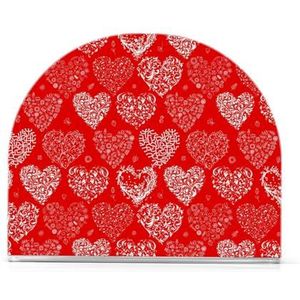 Onder kast keuken dispenser rek vrolijk kerstfeest gelukkige Valentijnsdag rode papieren handdoekhouder voor keuken werkbladen, eettafel, picknicktafel gebruik