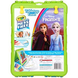 Crayola Color Wonder Travel Easel Toy Story 4 Pages with Bonus Pages, Markers and Color Wonder Paint Coloring Travel Books and Easel 61 Piece MEGA Set