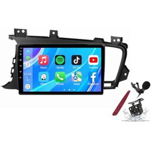 Android 14 Autoradio Sat Navi voor K-IA K5(2011-2015) 9 Inch Touchscreen Multimedia Speler met Draadloze Carplay GPS Navigatie FM RDS Bluetooth 5G-WiFi SWC DSP,M100s