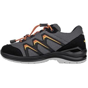 LOWA Lage schoen Maddox GTX LO Junior, zwart, oranje, 37 EU