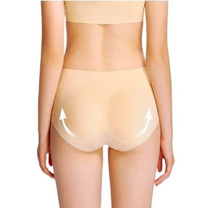 Elastisch - Beige - Vormend Slip - Licht Gewatteerd en Discreet voor Vrouwen - Naadloze Slip