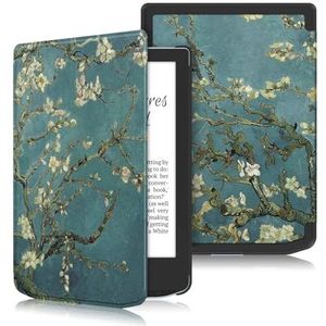 PocketBook 6"" Verse PB629 & Verse Pro PB634 E-reader PU Lederen Hoes Smart Ultra Dunne Slanke Folio Cover met Auto Sleep/Wake (XH)