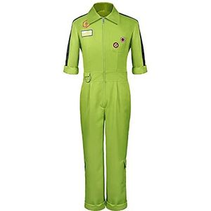 Kazuichi Soda Anime Cosplay Kostuum Halloween Party Unisex Uniform Jumpsuit Volledige Set (X-Large)