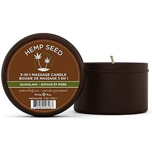 Guavalava Massage Candle with Guava and Blackberry Scent - 6oz /