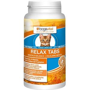 Bogavital Relax Tabs kat, per stuk verpakt (1 x 84 g)