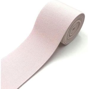 meter 40 mm elastische banden voor broeken taille rubberen band stretch singels tapes riem DIY ondergoed kleding naaien accessoires-lichtroze-40mm