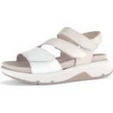 GABOR - Rollingsoft Sensitive 66.882.63 - Damessandalen - Wit - Plat