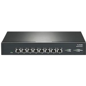 SAEVVCJWW 10 Gbps naar 8 Poorten Ethernet-switch 10000 Mbps RJ45 Netwerkhub Plug and Play Internet Splitter TL-ST1008 (Kleur: EU Adapter)
