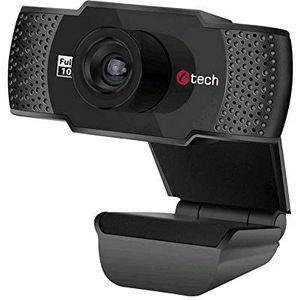 C-Tech - CAM-11FHD - Webcam - HD 1920 x 1080p - Ingebouwde Microfoon