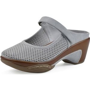 WHITE MOUNTAIN Vinto2 klomp voor dames, Blauwe Framboos Sueded Glad, 39.5 EU