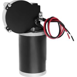 maXpeedingrods Transmissiemotor, 24V DC, 45 W, ruitenwissermotor, hoog koppel, elektrisch synchroon tandwiel met linkse overbrenging voor automatische deur-/raam-/poortopener