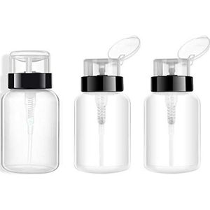 Nagellakremovers - Transparant - 200 ml - Set van 3 Flessen