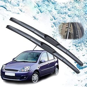 Auto Voorruit Wisser Borstels U Type J Haak Voor Ford Voor Fiesta Hatchback 5 MK5 2003 2004 2005 2006 2007 2008 Accessoires Duurzaam