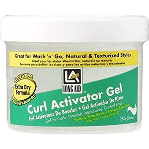 Long Aid Curl Activator Gel With Aloe Vera Extra Dry 311 ml (haargel)