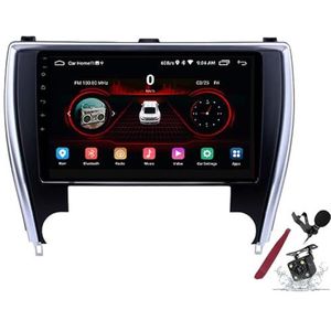 Android 15 Autoradio voor T-oyota Camry (2015-2017) 9 inch 2K Touchscreen 2000 * 1200 Android Head Unit Multimedia Speler met Carplay GPS Navi BT 5G WiFi DSP SWC,K5 pro
