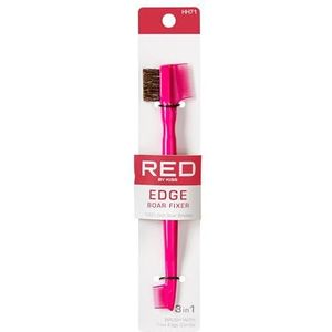 Red by Kiss Ultimate Edge Fixer Professionele Boar Hair Brush (100% Boar Hair) (BSH28)