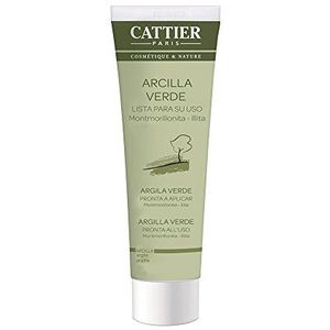 Cattier Groene klei-aarde-masker (vettige huid), 100 ml