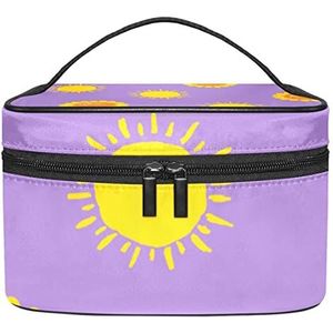 Make-up Organizer Bag, Reizen Make-up Tas Organizer Case Draagbare Cosmetische Tas voor Vrouwen en Meisjes Toiletartikelen 3 (72), Meerkleurig, 22.5x15x13.8cm/8.9x5.9x5.4in