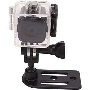 1080P Mini-beveiligingscamera, Kleine Camera Waterdicht HD met Nachtzicht Bewegingsdetectie, Ingebouwd Donker Nachtzichtlicht, 30 Meter Waterdicht, 360 ° Draaibare Beugel