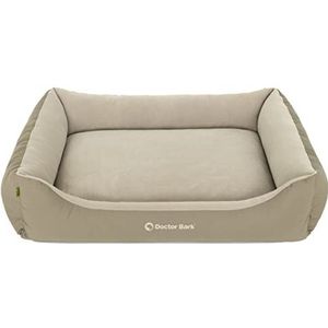Doctor Bark GreenLabel Hondenmand voor grote honden, wasbaar, wollig, zacht en behaaglijk, robuust en duurzaam, Made in Germany, GreenLabel (XL, 110 x 85 cm, goudbruin)