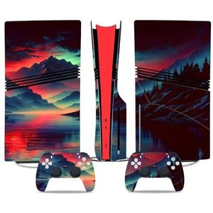 Voor PS5 PRO Skin Digital Edition Console En Controller Vinyl Cover Skins Wraps Krasbestendig, Compatibel Met Voor PS5 Digital Edition Pro 50007 Geen Schuimvorming Bubbelvrij